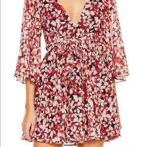 NWT talulah floral dress xs
